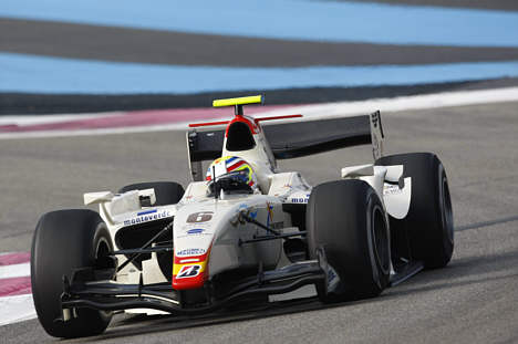 Ben Hanley der kører for Campos Grand Prix satte hurtigste tid om eftermiddagen.